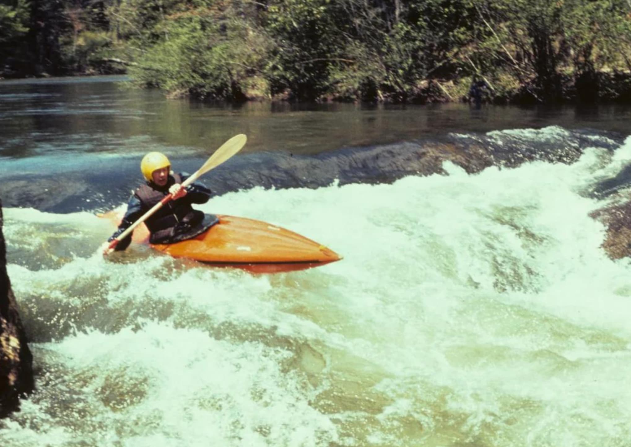 whitewater kayaking